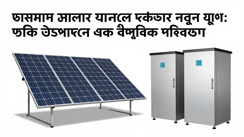 ভাসমান সোলার প্যানেলে দক্ষতার নতুন যুগ: শক্তি উৎপাদনে এক বৈপ্লবিক পরিবর্তন