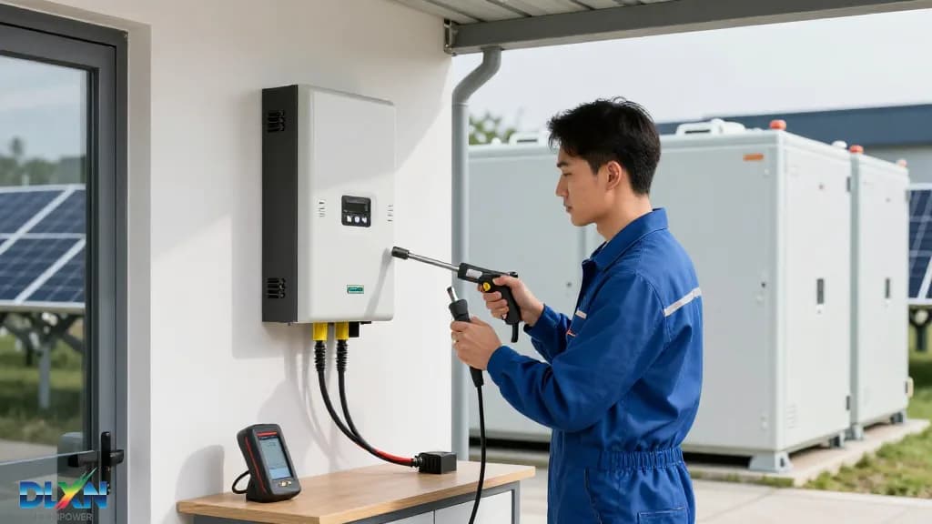 Lithium-Ion Solar Battery Installation Guide