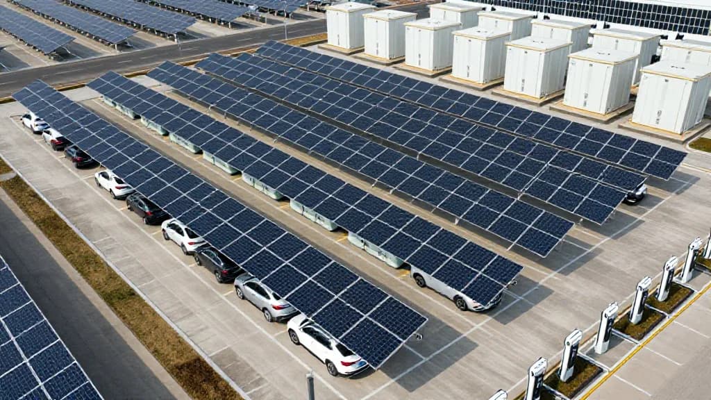 Solar-Carports mit EV-Ladestationen und Speicher: Die nächste Wachstumsgrenze in der kommerziellen Solarenergie
