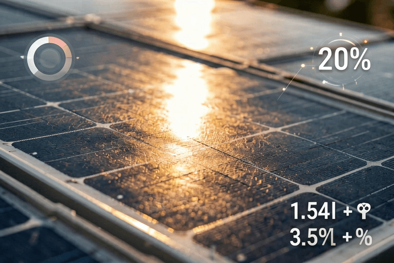 Photovoltaic Efficiency Breakthrough: New Solar Cell Achieves 31.6% Conversion Rate